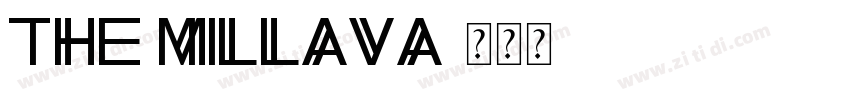 The Millava字体转换